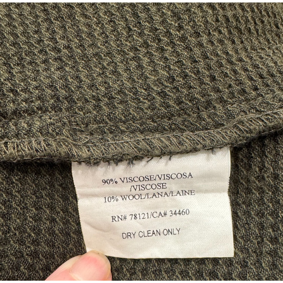 Eileen Fisher Woman Tank Dress Sz 3X Maxi Sheath Casual Henley Viscose Blend - Picture 8 of 9